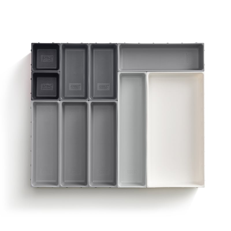 ชุดอุปกรณ์เก็บของในลิ้นชัก 10 ชิ้น Joseph Joseph สีเทา Joseph Joseph รุ่น Blox N85200_0